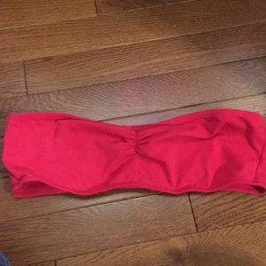 🔁 Hot Pink Bandeau Bra size Large